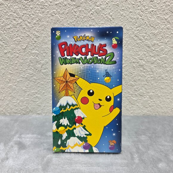 Pokémon Pikachu’s Winter Vacation 2 VHS | Holiday Special | 2000 - Picture 1 of 5